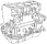Engine block category icon/image
